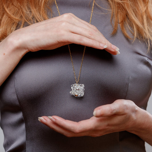 hera | gold plated necklace