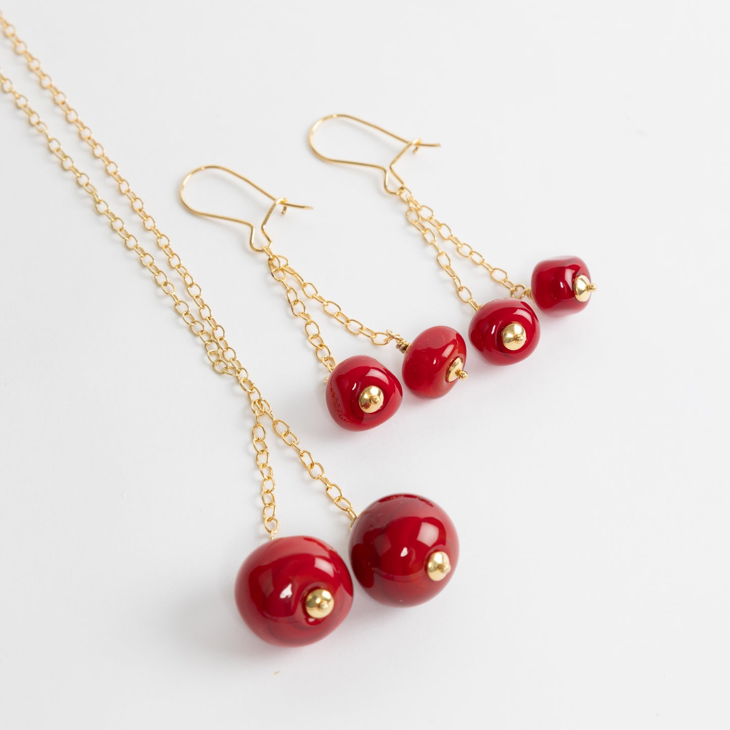 cherry | gold plated