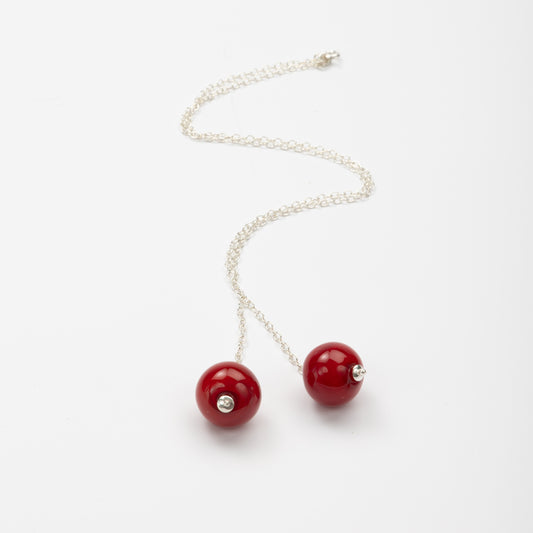 cherry | silver