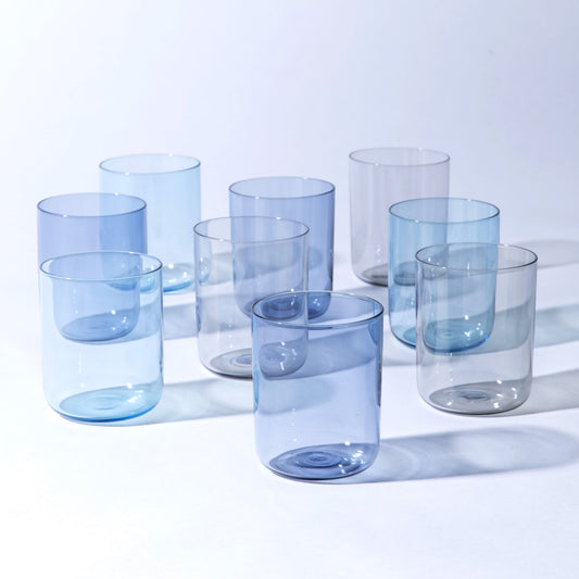 saisons des verres | glasses (set of 9)