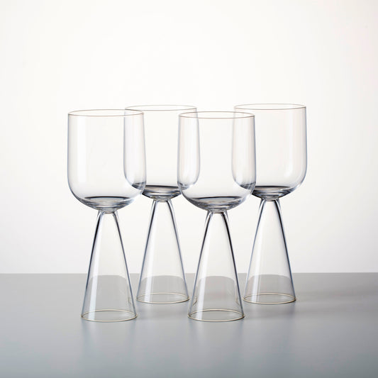 evivva! glasses - red wine (set of 4) | transparent
