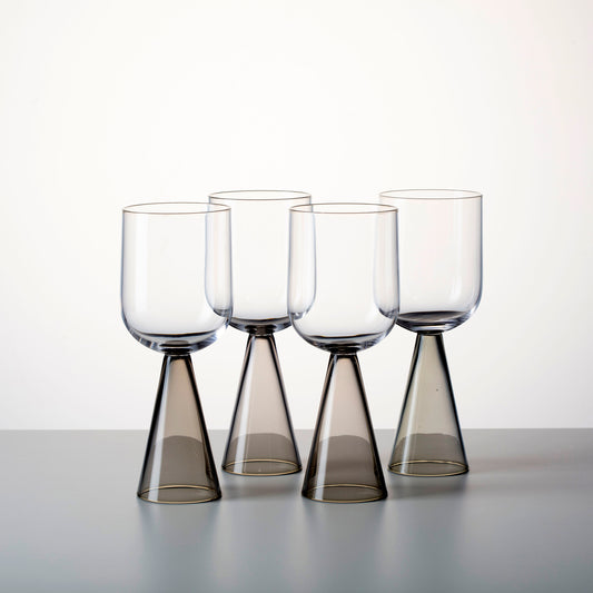 evivva! glasses - white wine (set of 4) | grey