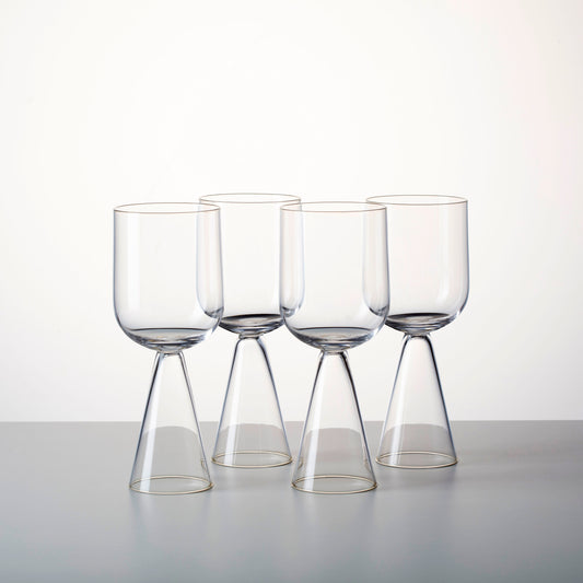 evivva! glasses - white wine (set of 4) | transparent